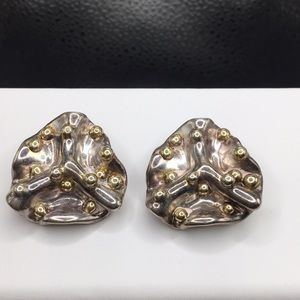 Vintage Bat Ami 925 Israel modernist earrings